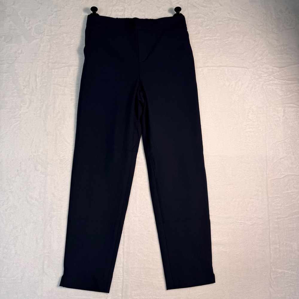 Banana Republic Hayden Tapered Pants Black High Rise Petite 0P